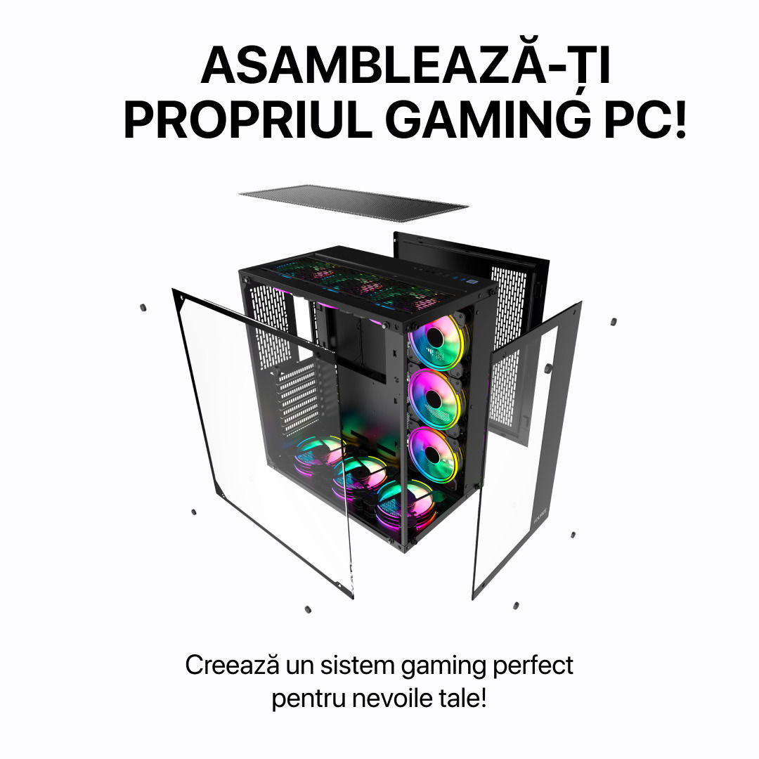 Calculator Gaming Poseidon X08 (Ryzen 7 7700X / RTX4070 / 16GB DDR5 / 1TB SSD)- Noi! Garanţie 2 ani! foto 8