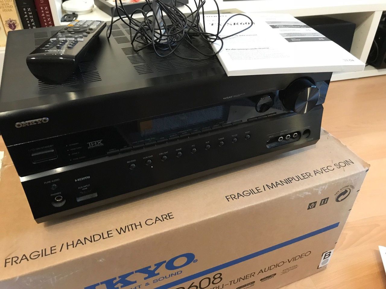 Onkyo TX-SR608, AV-усилитель ресивер. Receiver.