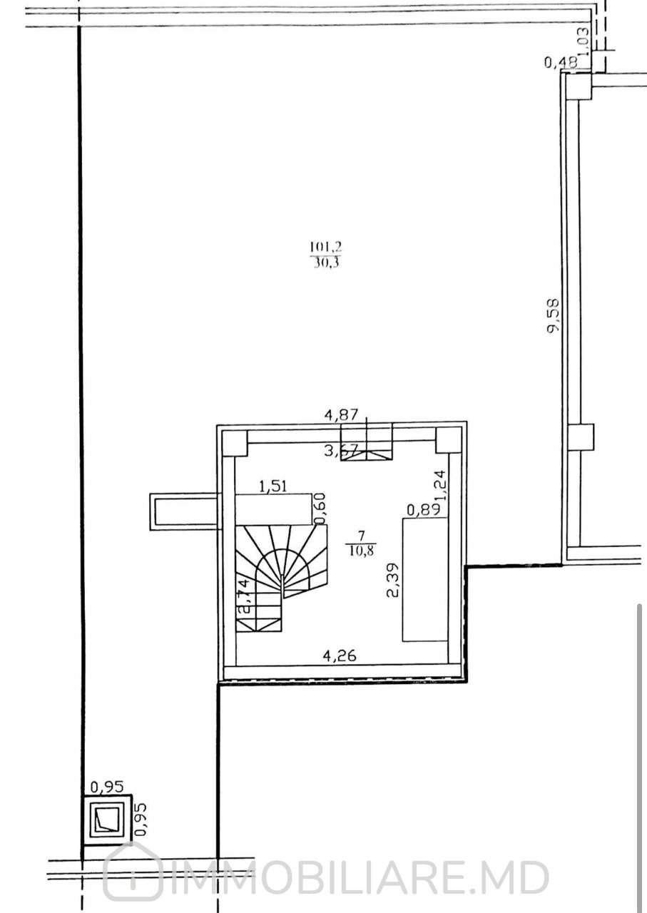 Apartament cu 4 camere, 180 m², Buiucani, Chișinău foto 3