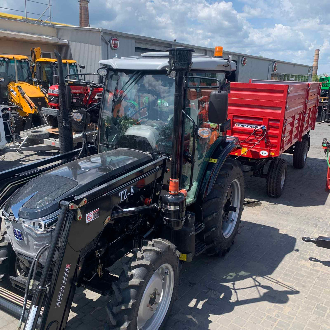 Новый трактор Tractor SADIN SD904 с фронтальным погрузчиком  90 л.с. в наличии в кишинёве. фото 3