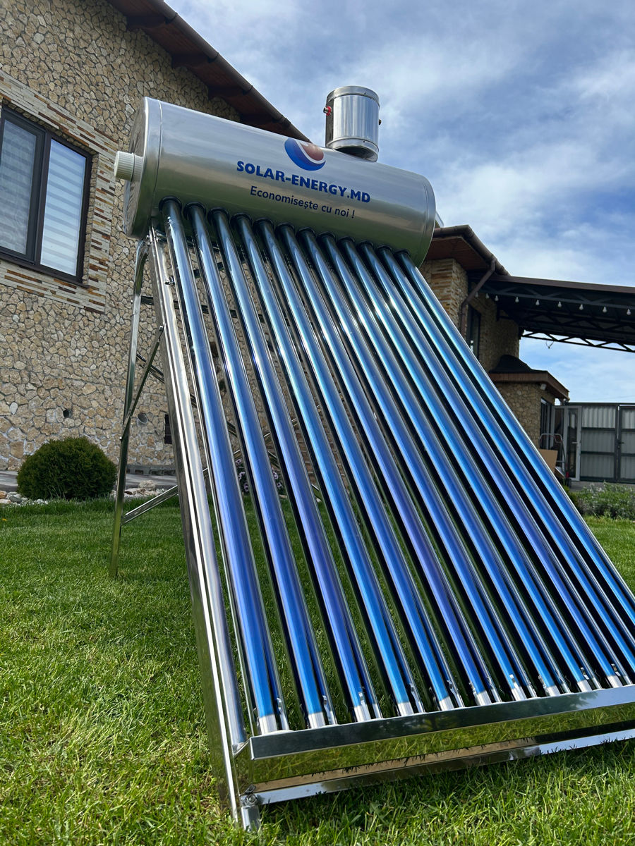 Boiler solar 130L nou ! Colector solar tuburi vidate foto 1
