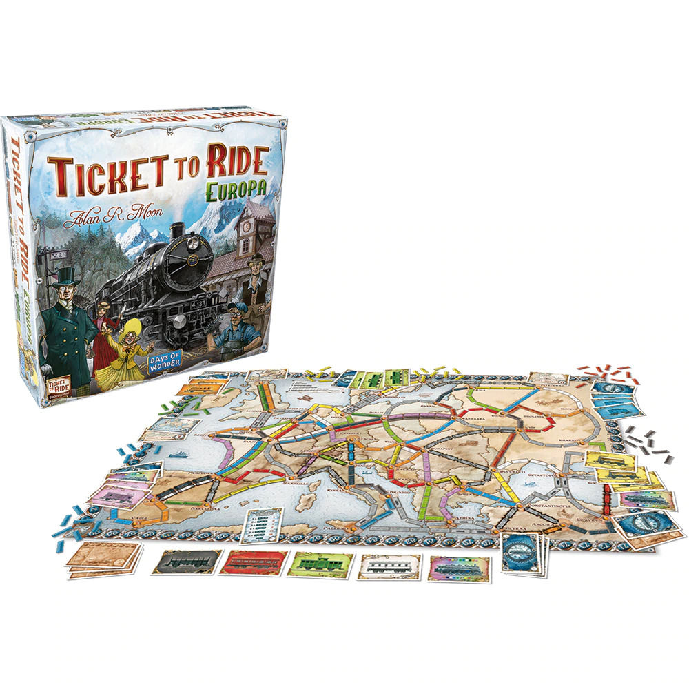 Joc de Societate Ticket to Ride (Original, Europa, Londra) - Moldova foto 5