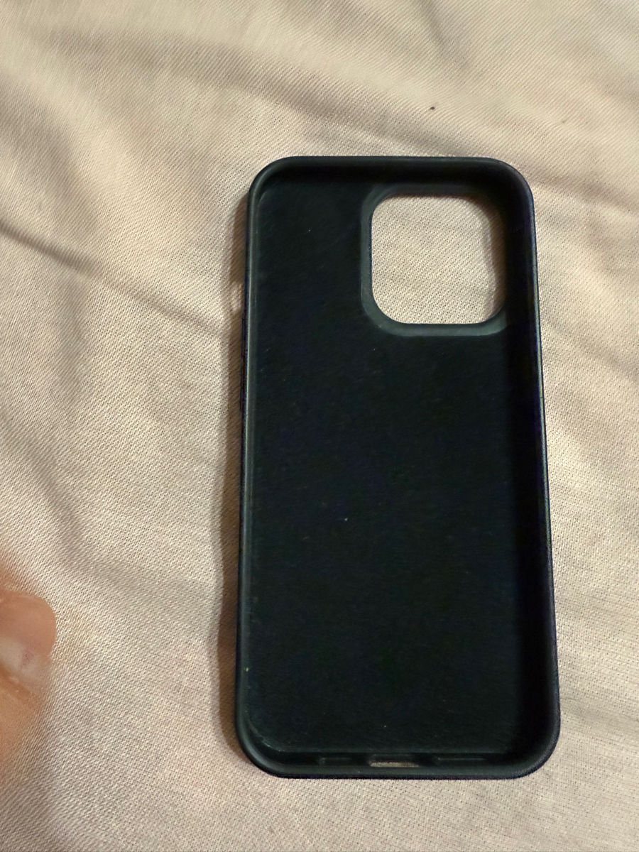 Husa piele naturala iphone 13 pro foto 3