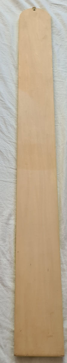 Metru masurare inaltime copii, Lemn/PVC, 70-150 cm, Multicolor, stare ideala foto 2