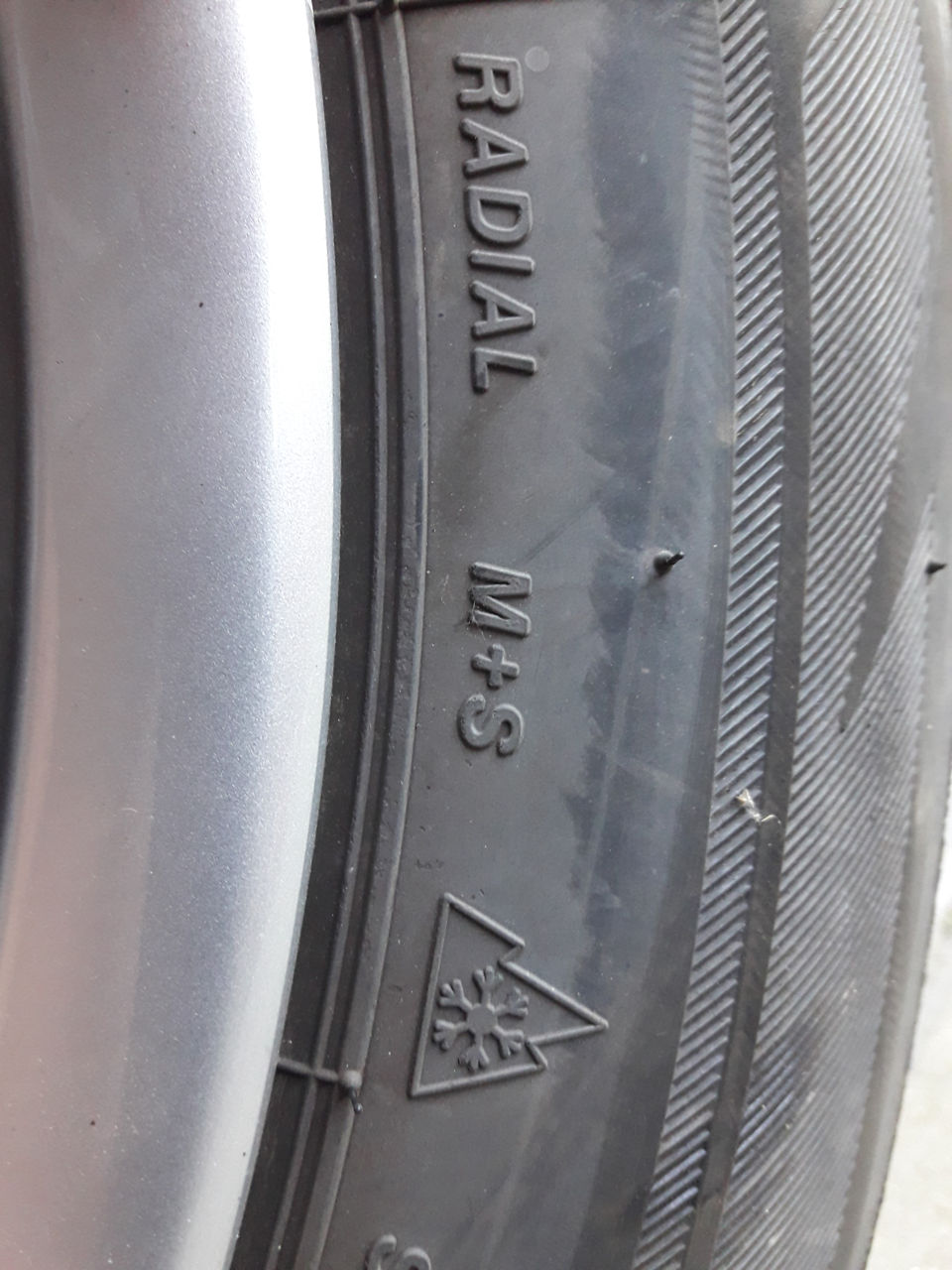 Jante cu  cauciucuri M+S  215/55r17 pentru audi Q2  ; volkswagen; scoda 2buc !!! foto 6