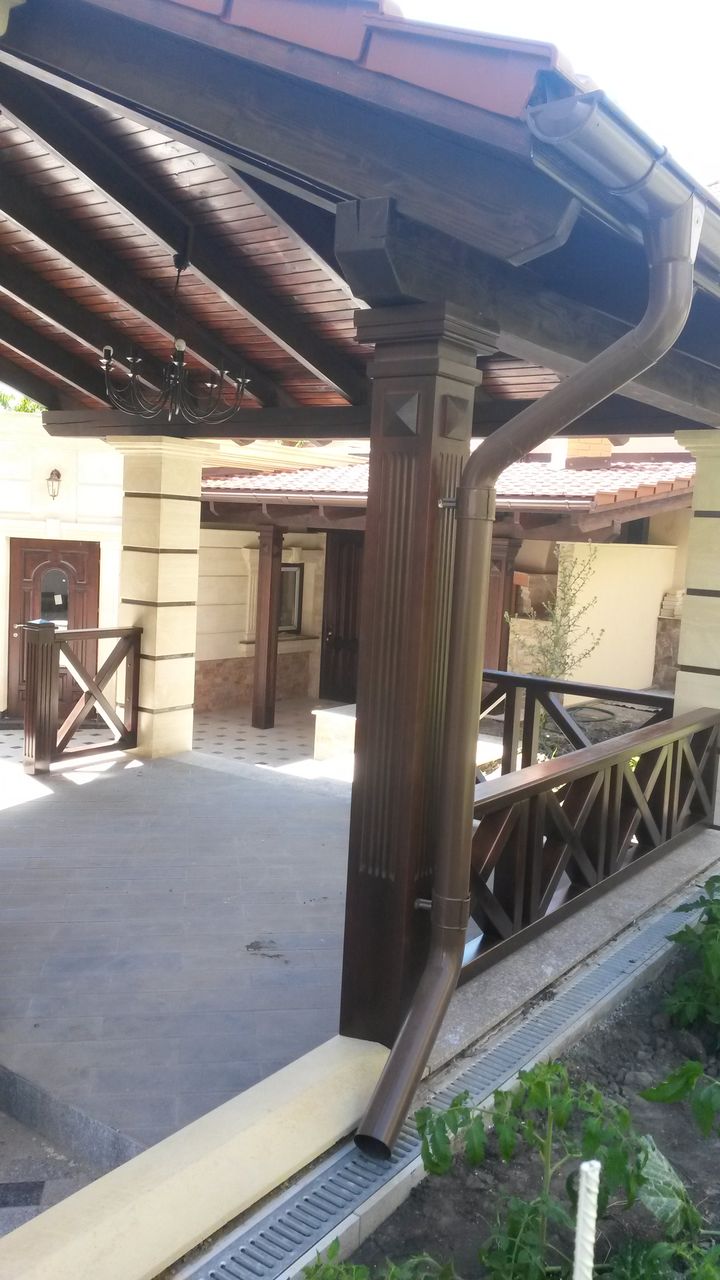 Balustrade din lemn  p/u terase, balcoane. Ограждения из дерева для терасс и балконов. foto 5