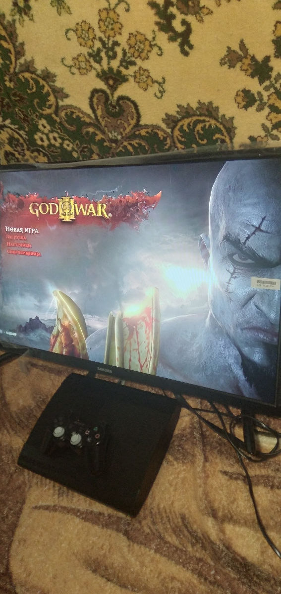 Обслуженный Playstation 3 + все части God of War и другие крутые игры,прошитая,чистая без пыли фото 0