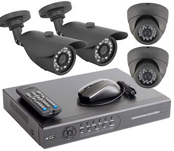 Комплекты видео наблюдения hd full hd dvr 4/8/16 камер ipкамеры 1mp 2mp 4mm 6mm. кредит! foto 0