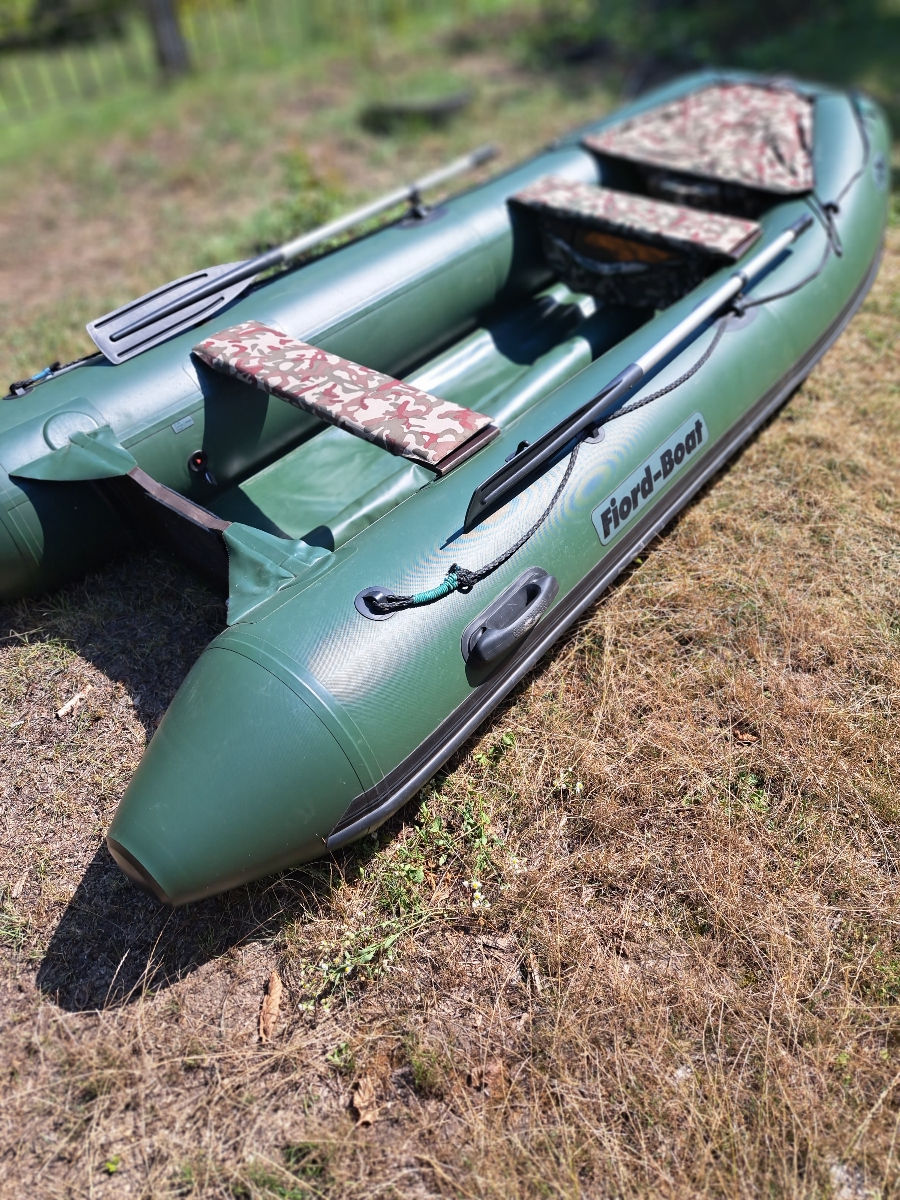 Лодка ПВХ FIORD-BOAT 360 килевая б/у