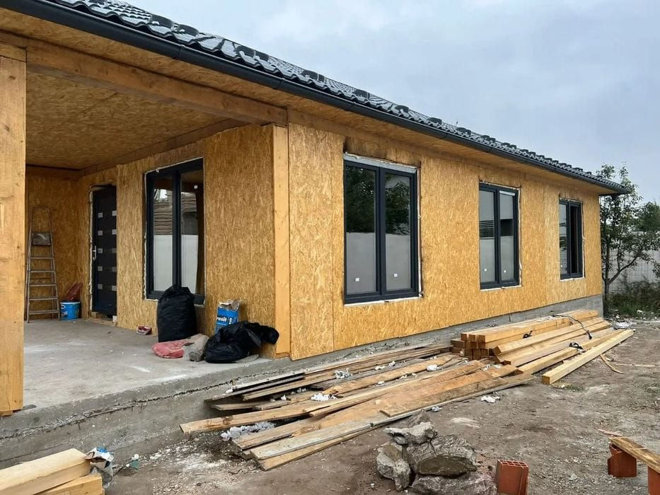 vând casa modulara A frame garaj gard metal foto 8