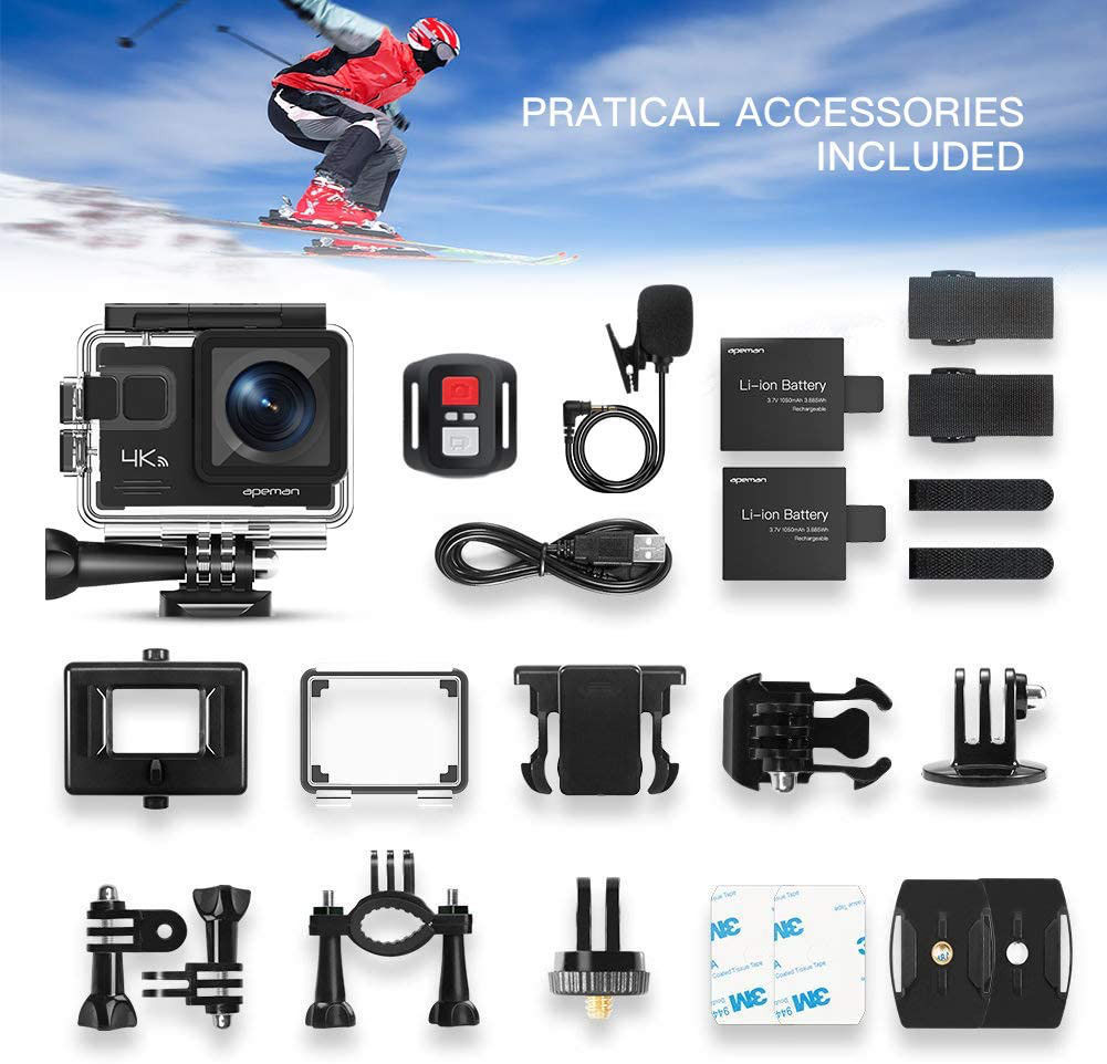 Action Camera Apeman, 4К