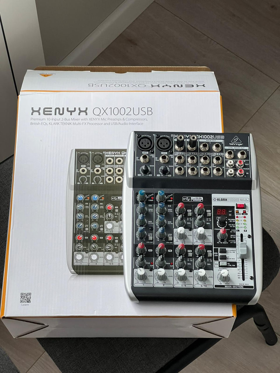 Mixer pasiv behringer xenix 1202 fx usb 160 euro foto 0