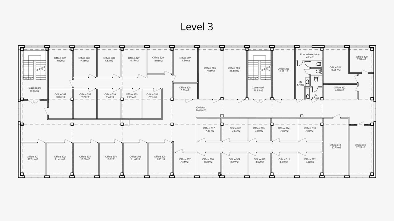 Аренда офиса 5 - 20 м2 от 9 €/м2. Кишинев, Ботаника foto 16