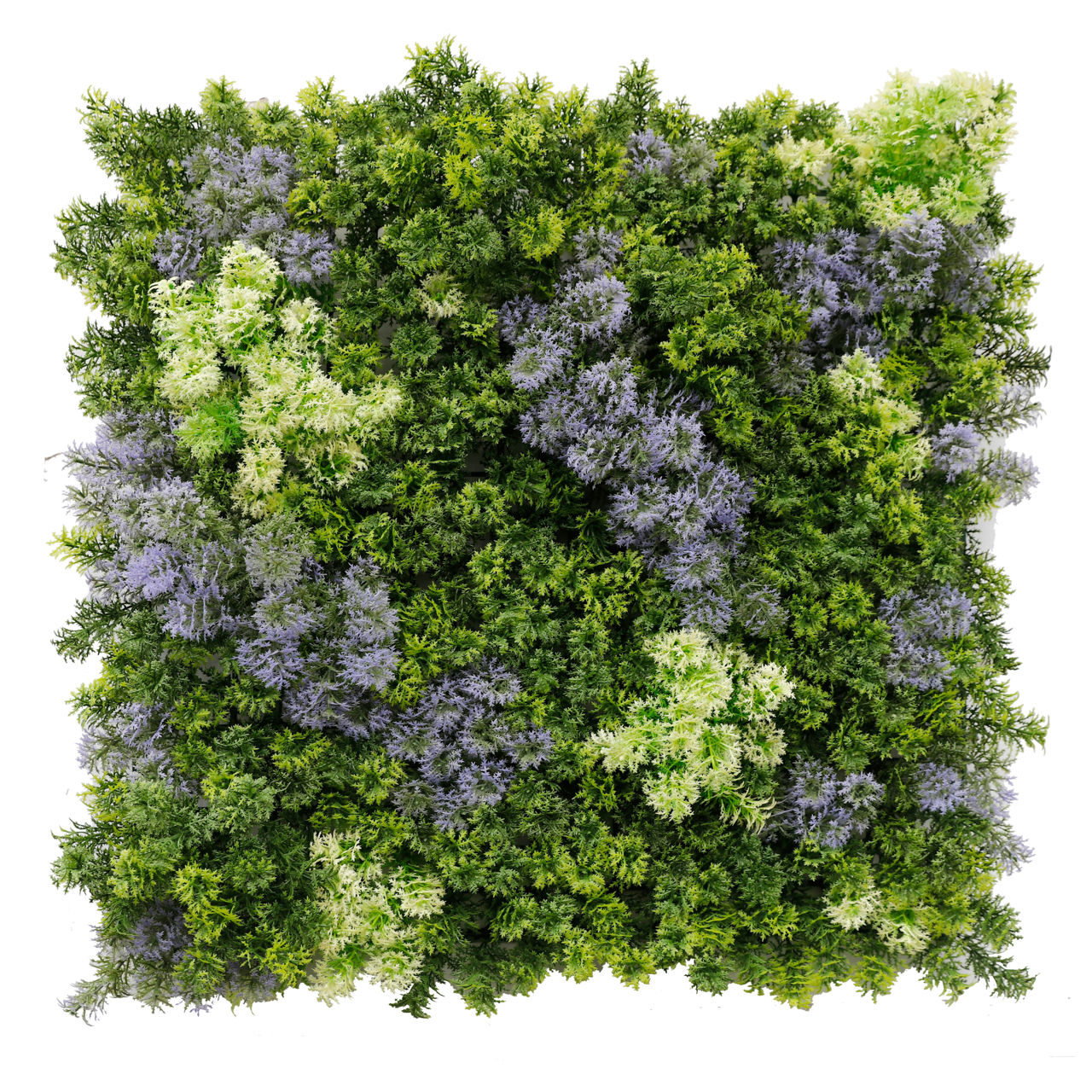 Perete decorativ GREENERY Moss White Pure 50*50cm (17856) foto 0