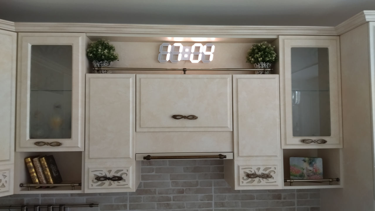 LED-3D-Часы электронные настольные-настенные цифровые. фото 4