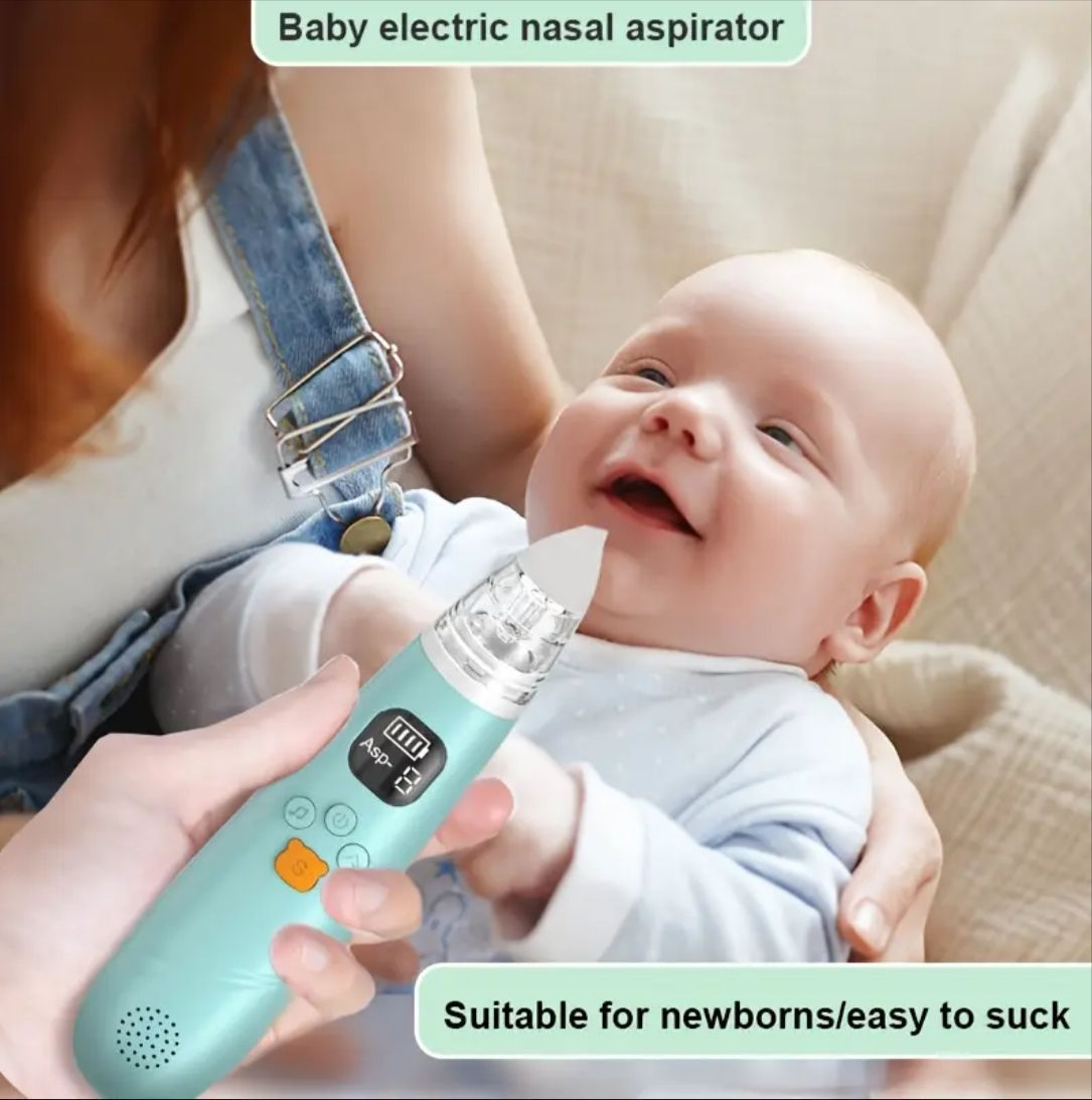 Aspirator nazal electric, cu acumulator foto 1