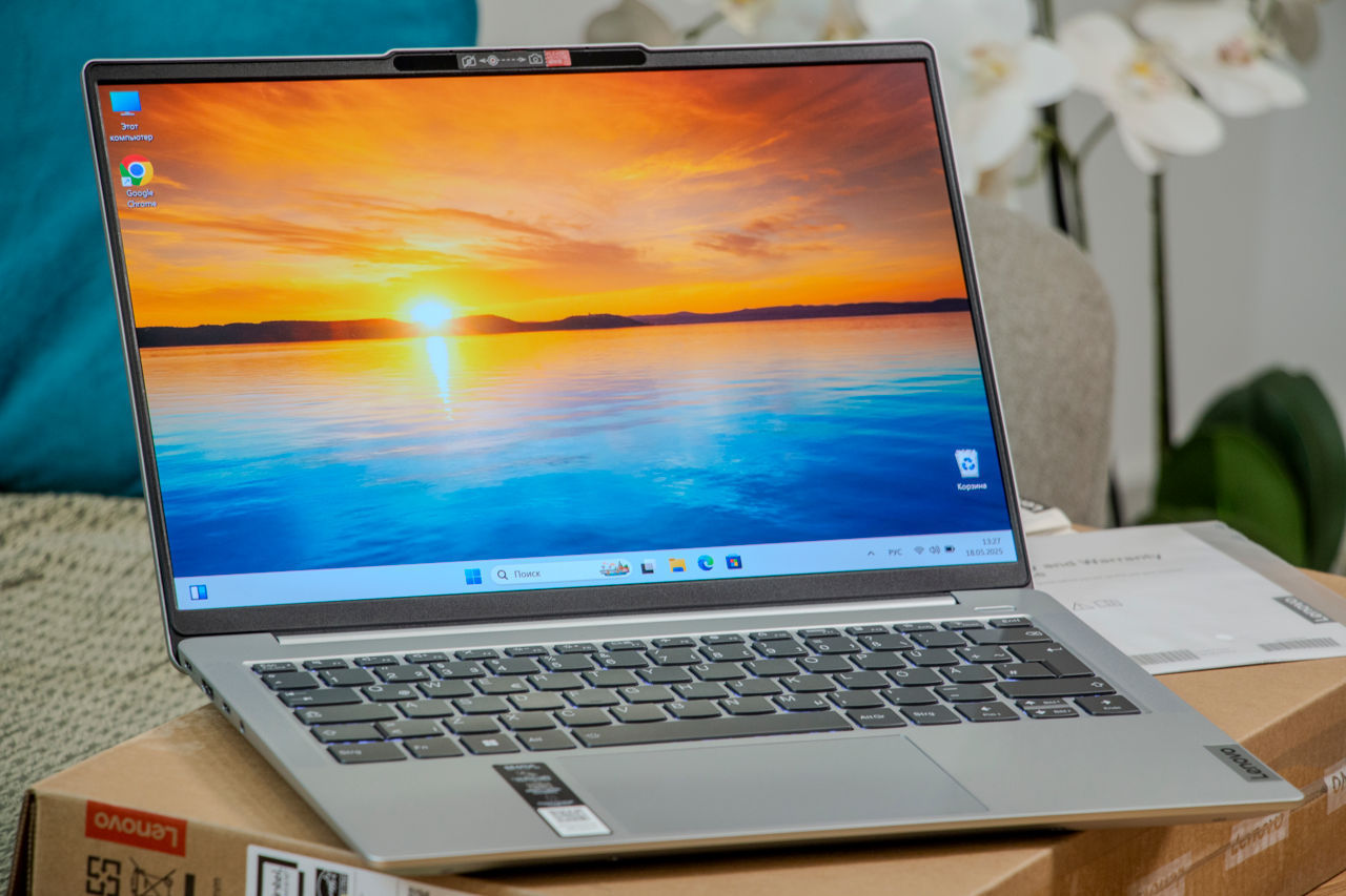 Как новый. Lenovo Ideapad Slim 5 14 - Core I7 13620H, 16Gb Ram, 500Gb SSD, 14" FHD+ Oled