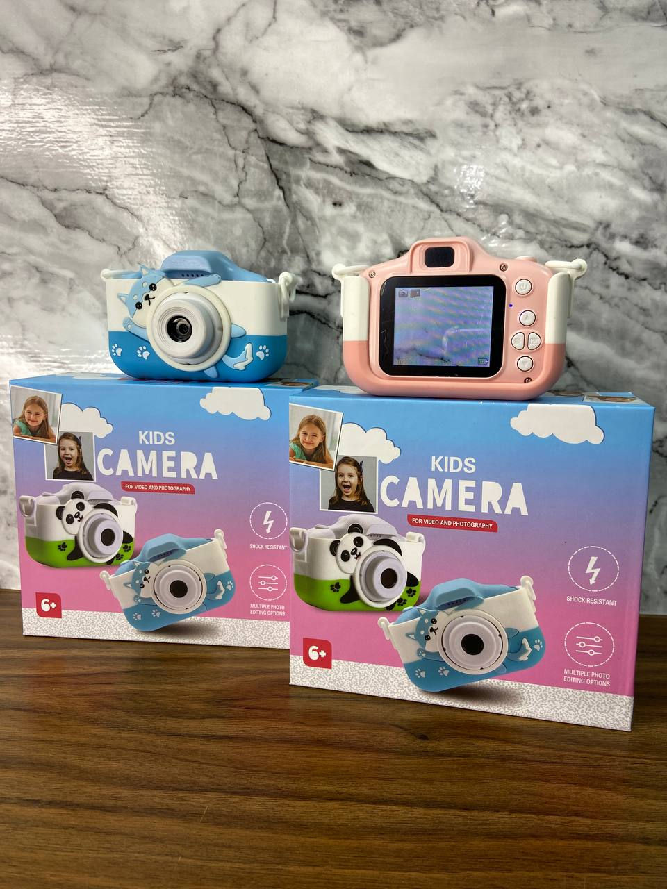 Детский цифровой фотоаппарат Childrens Fun Camera Kitty