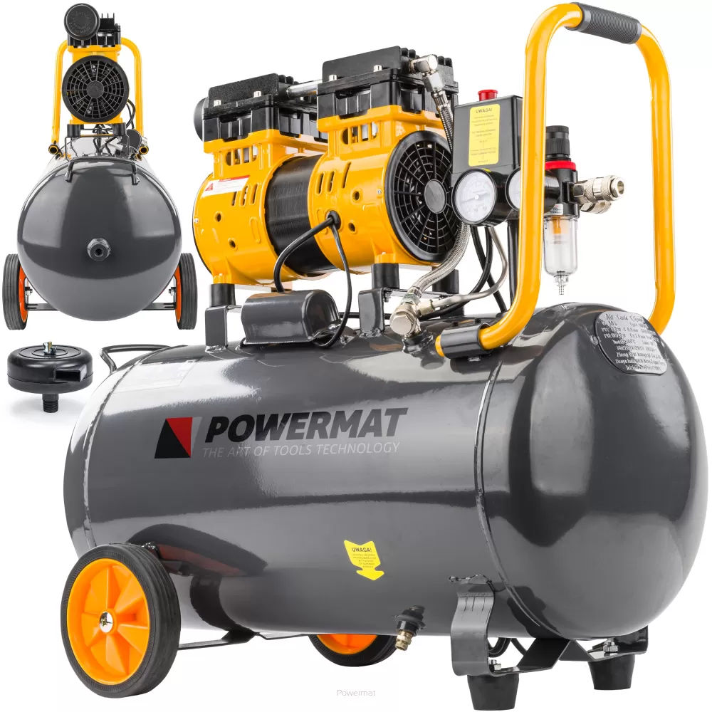 Compresor Fara Ulei Powermat Pm-Kbo-50T - xs - Livrare foto 1