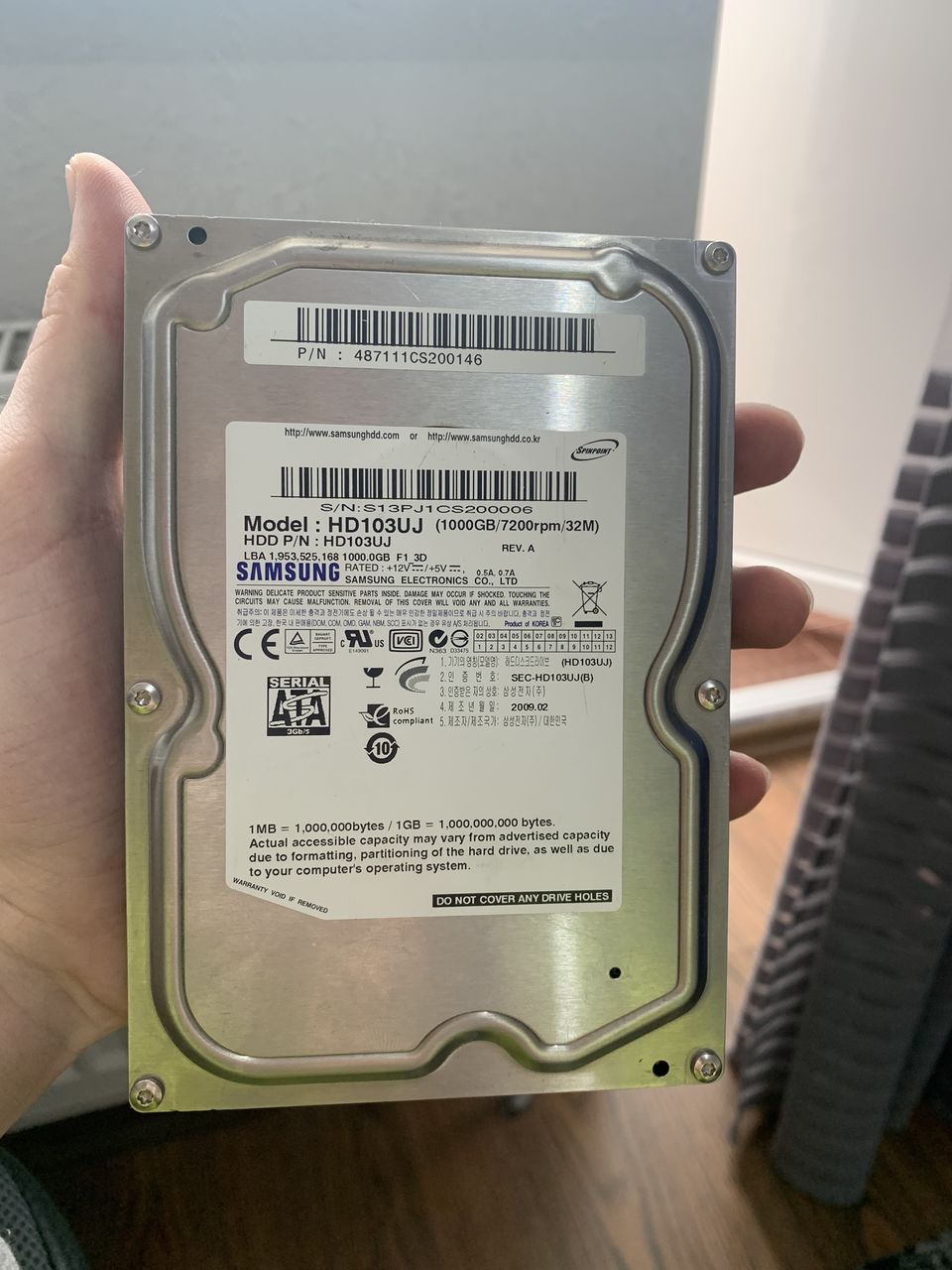 HDD Samsung 1TB