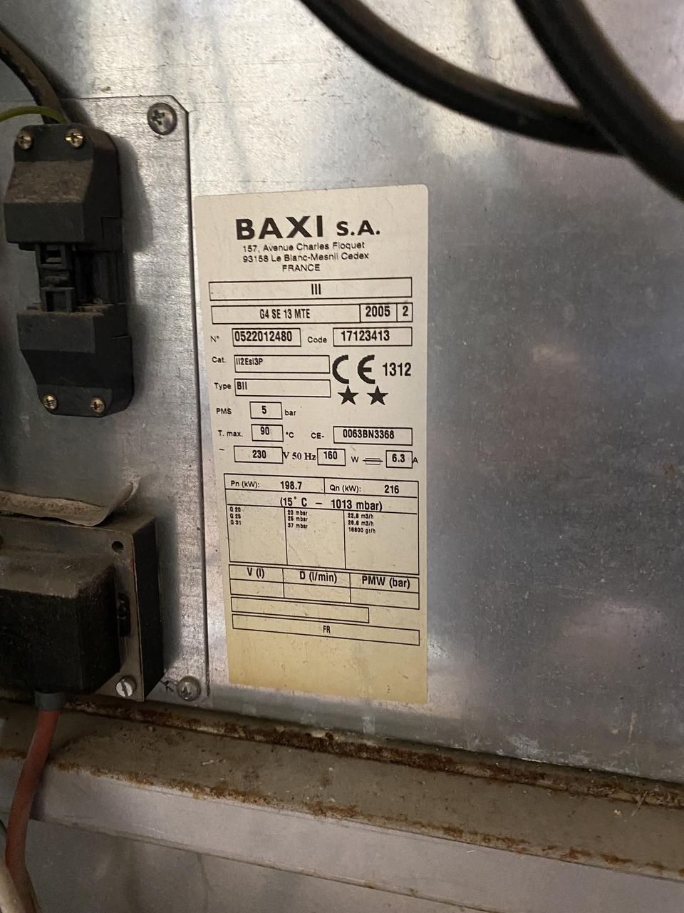 Cazane pe gaz industriale Baxi foto 3