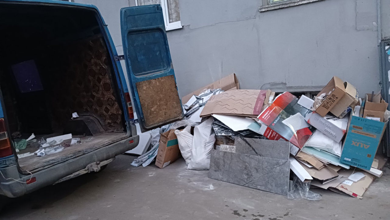 Evacuarea deșeurilor Вывоза мусора без пыли и шума foto 1