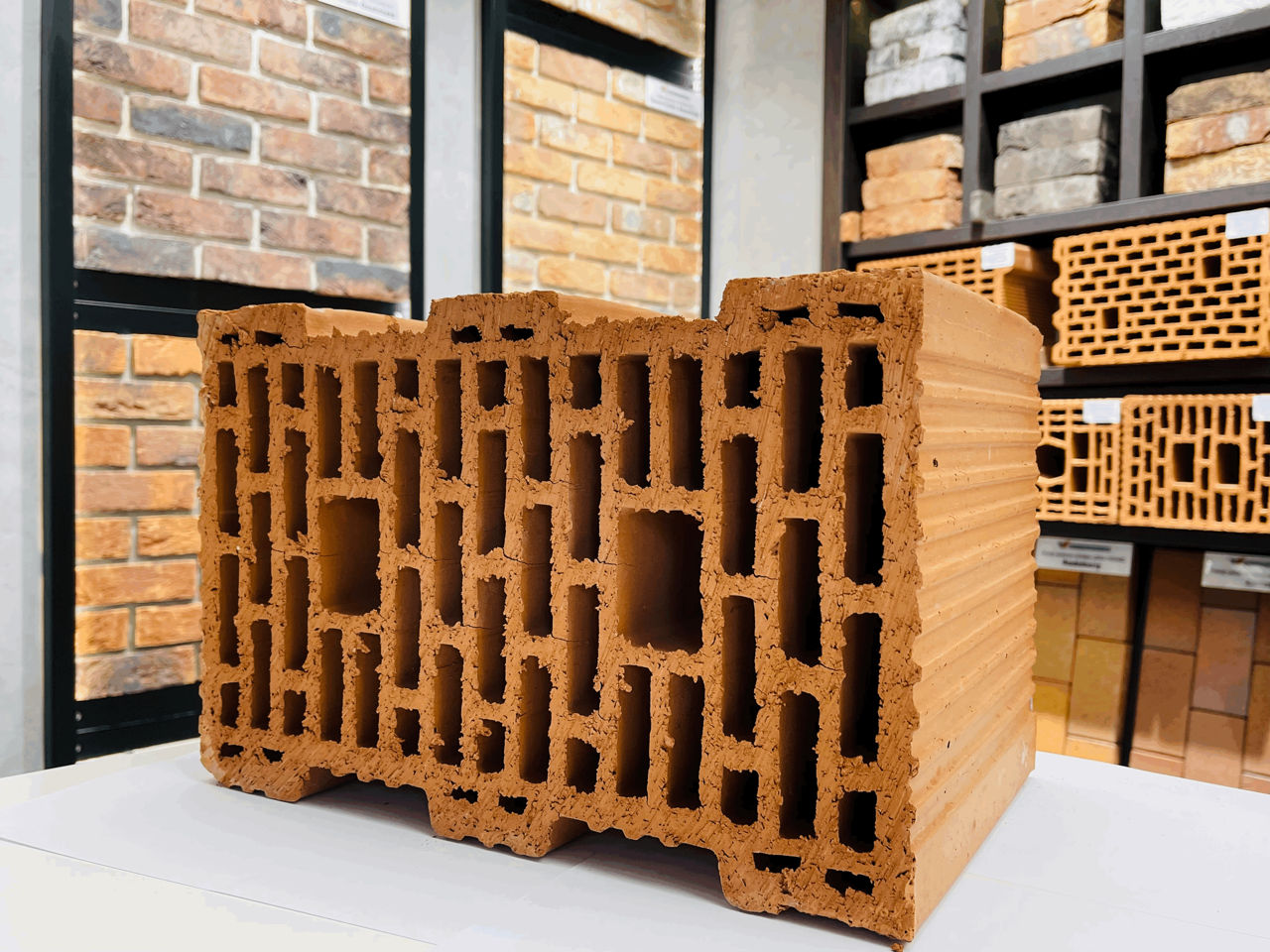 Brikston BKS 38 doar la Brickstore! In Stoc! Керамические блоки в наличии! foto 3
