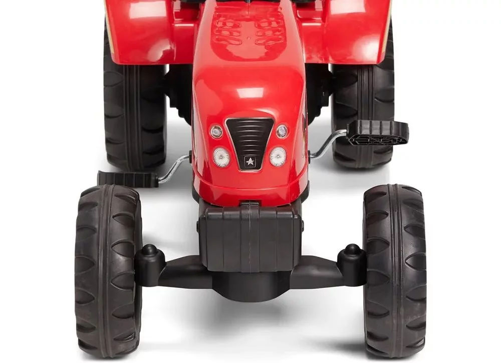 Tractor cu cupă pentru copii Lean Toys foto 1