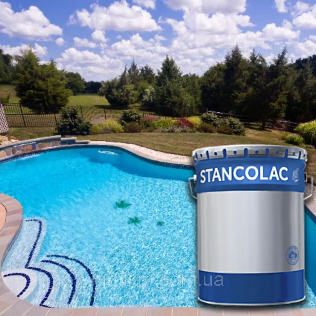 Pool paint однокомпонентная краска для бассейнов фото 2