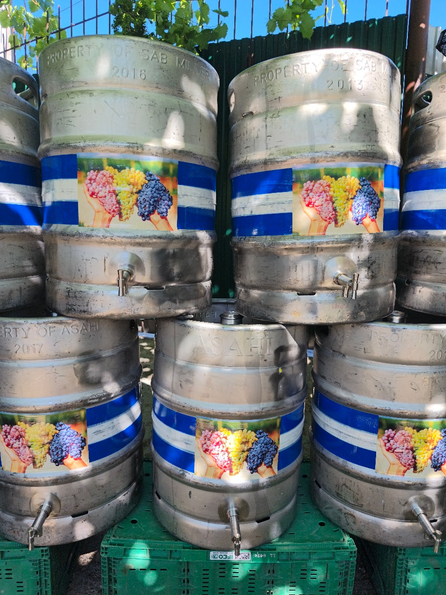 Cheguri (Butoie) Inox Alimentar de 50 Litre cu tot cu robinet  foto 4