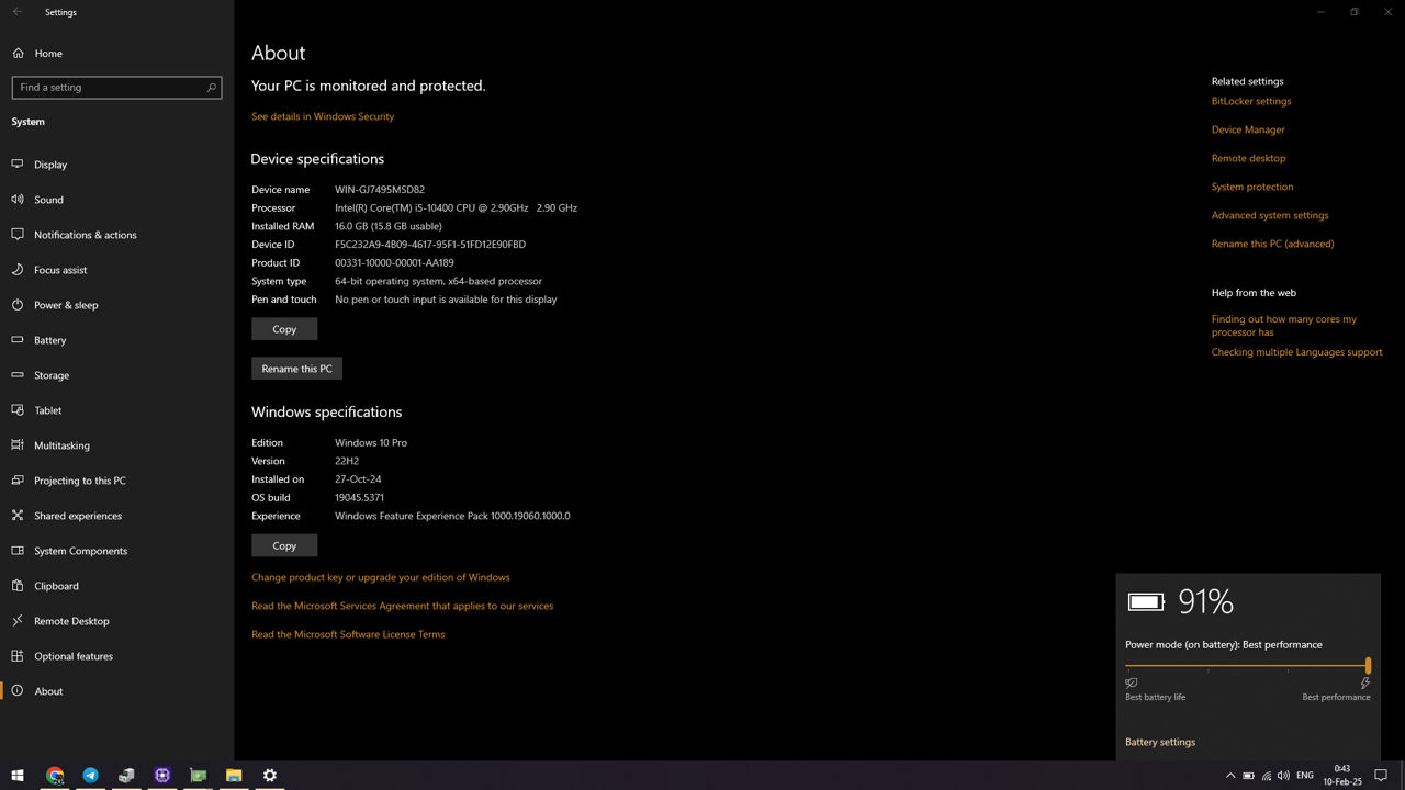 RTX 3070/ i5 10400 / 16GB RAM фото 2