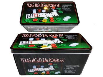 Set Joc Poker în valiză de aluminiu 200buc 30x20x6cm foto 6