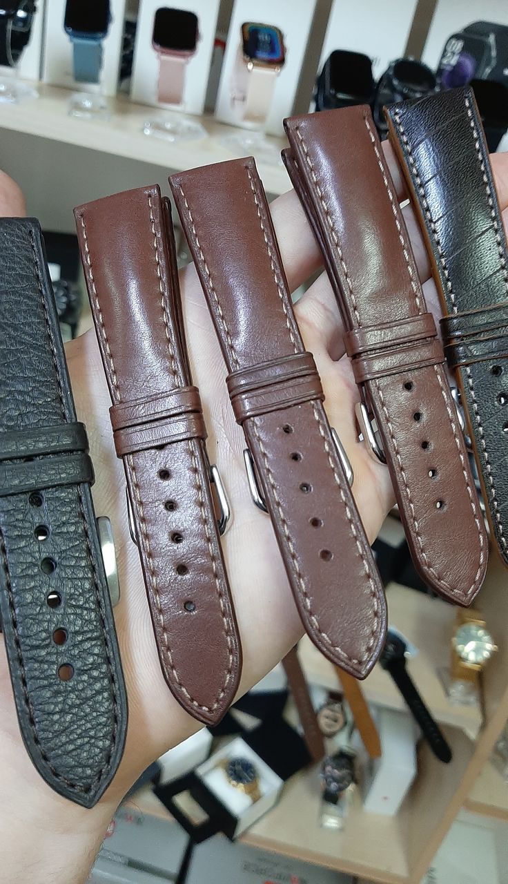 Curele ceasuri ( Piele Naturala ) HANDMADE !!! Livrare în toată Moldova ! foto 1