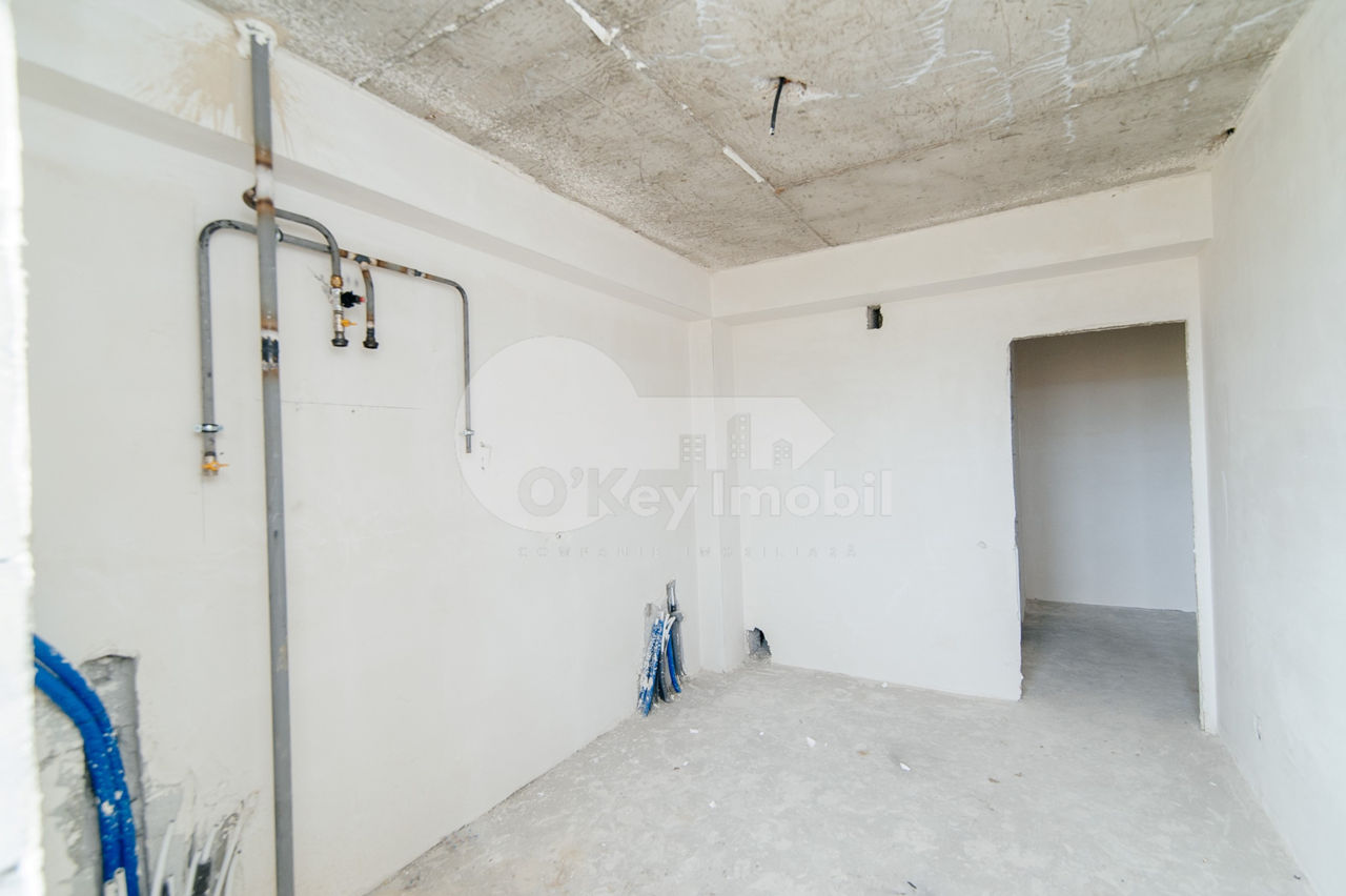 Apartament cu 1 cameră, 46 m², Centru, Cojușna, Strășeni foto 3