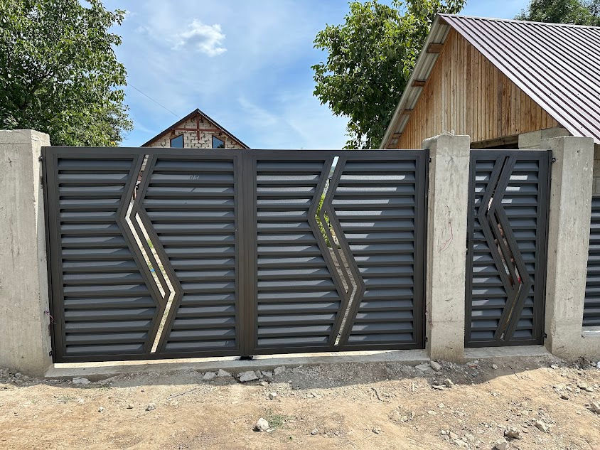 Porți și garduri moderne – calitate și design deosebit! foto 5