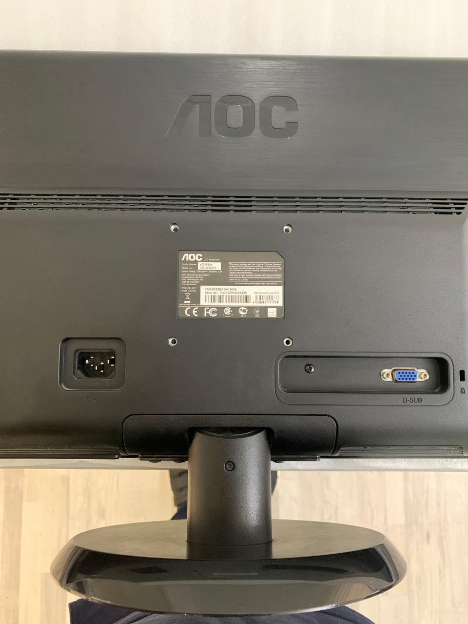 Led AOC E2050Snk 20 фото 1