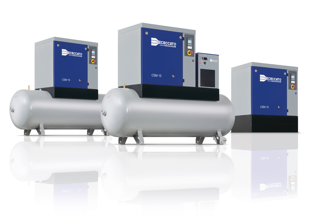 Compresor Ceccato CSM 15/10-DX-500 pe stoc foto 8