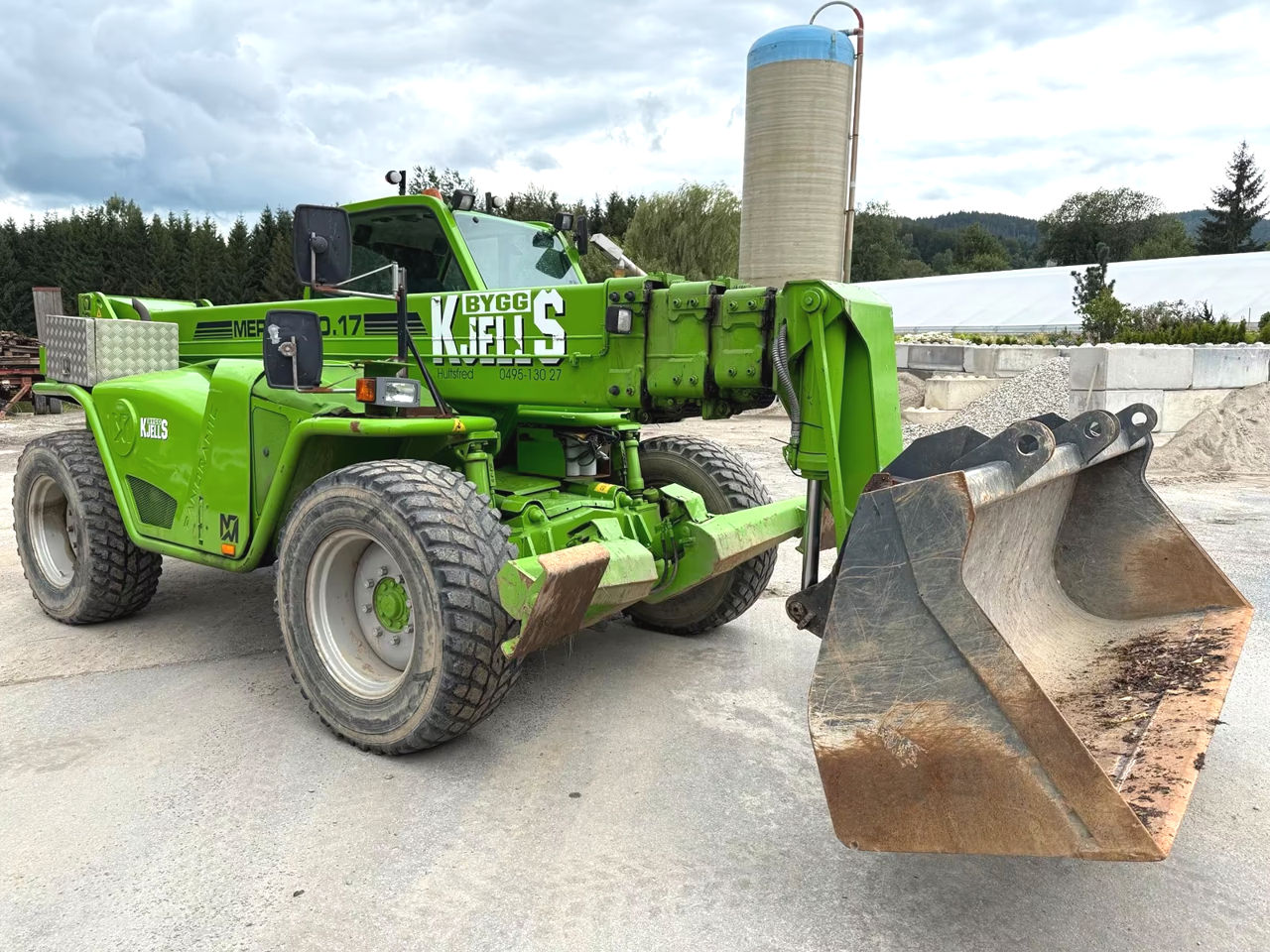 Телескопический погрузчик Merlo Panoramic P40.17, 2003