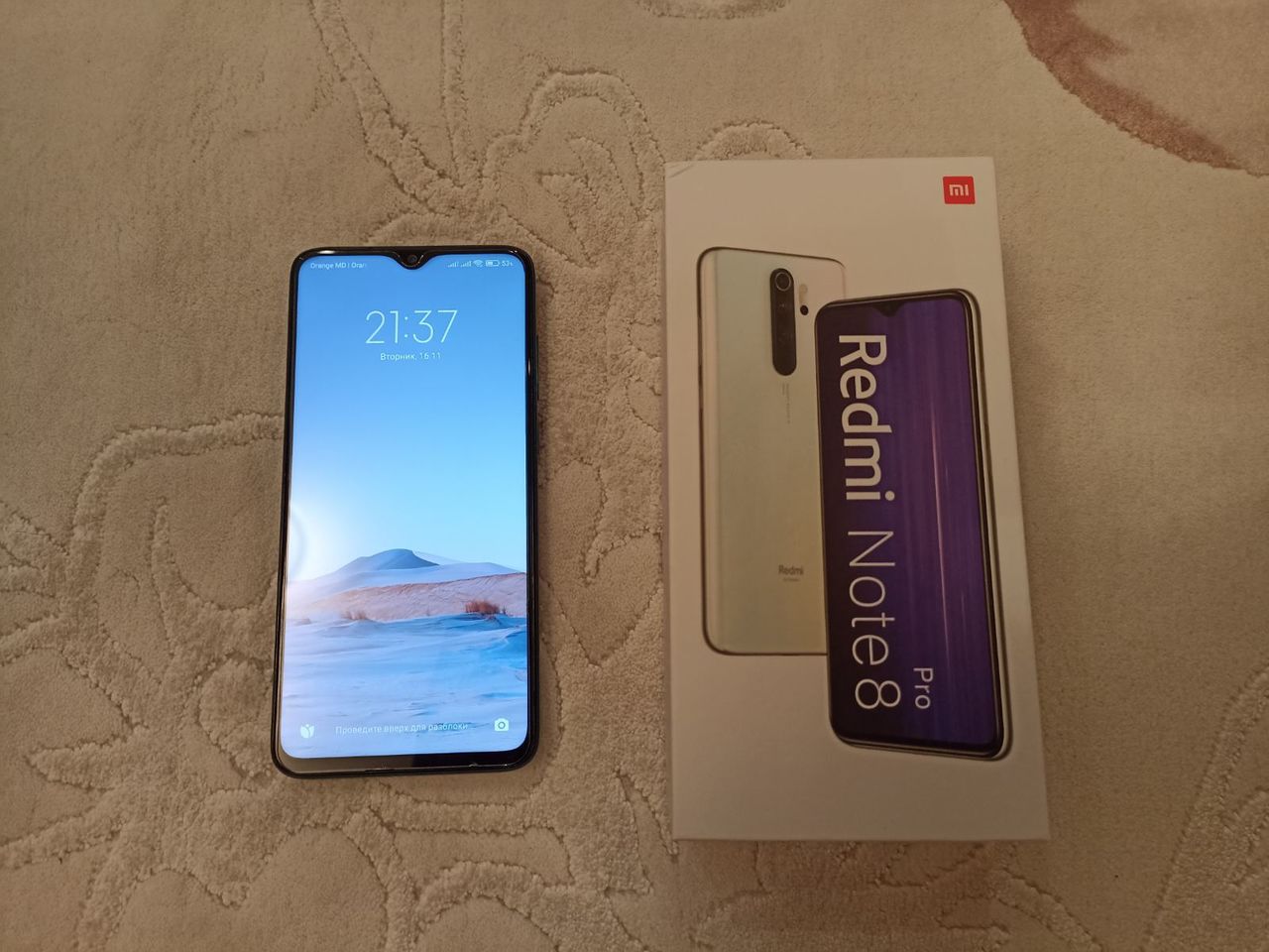 Xiaomi Redmi Note 8 Pro.