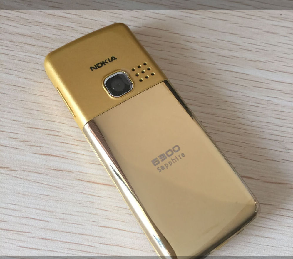 Телефон-новый=Nokia 6300-Gold-Edition-"Золотой-Слиток--корпус металл. фото 8