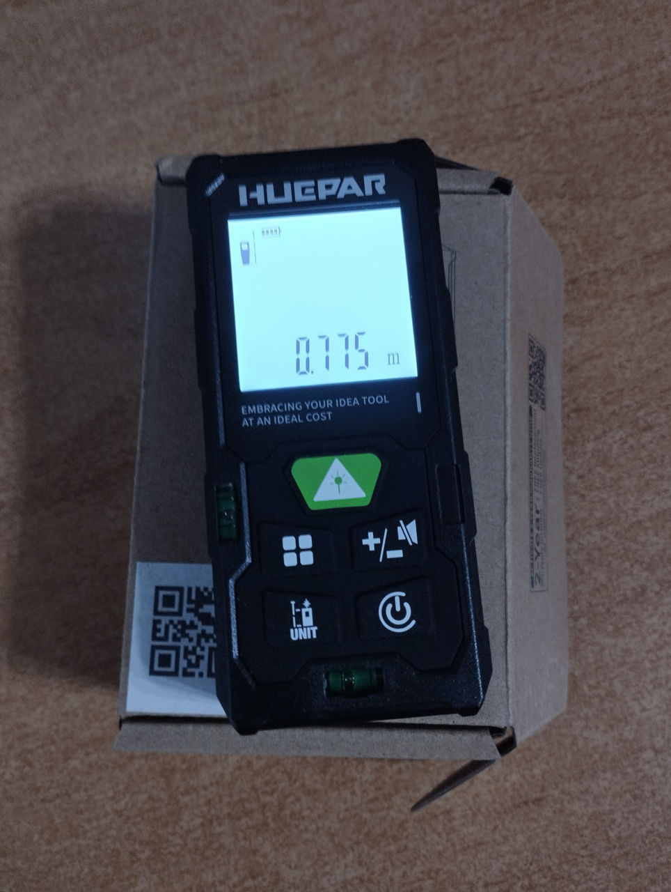 Лазерная рулетка huepar dm-lm80 foto 2