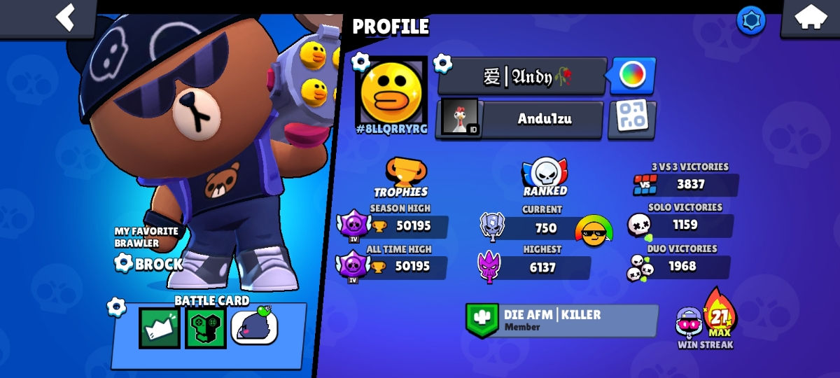Cont brawl stars 50k foto 1
