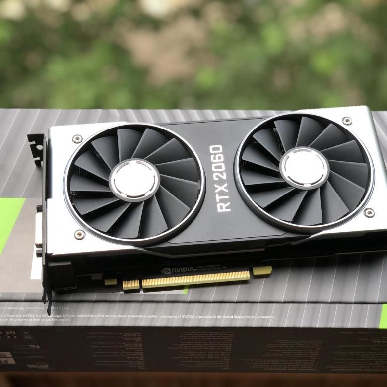 Фото видеокарты gtx 2060