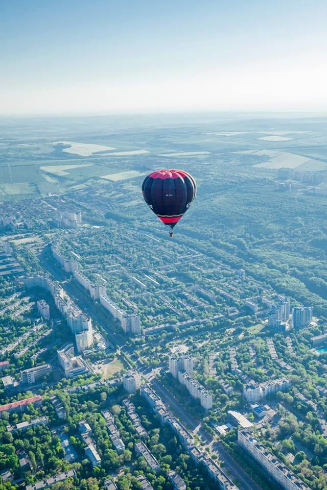Zbor cu balonul peste chisinau. Полет на воздушном шаре над кишиневом. Подарочный сертификат. foto 8