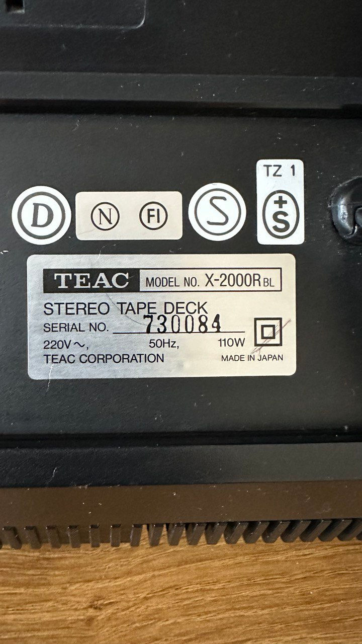 Teac X-2000R  ШЕДЕВР в отличном состоянии !!! foto 3