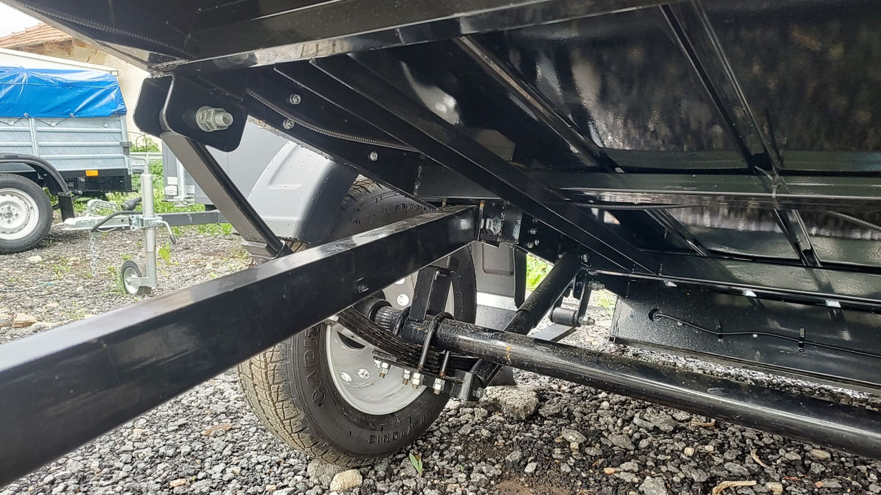 Remorca auto basculanta - самосвал  dimensiuni: 2150x1300x500 foto 3