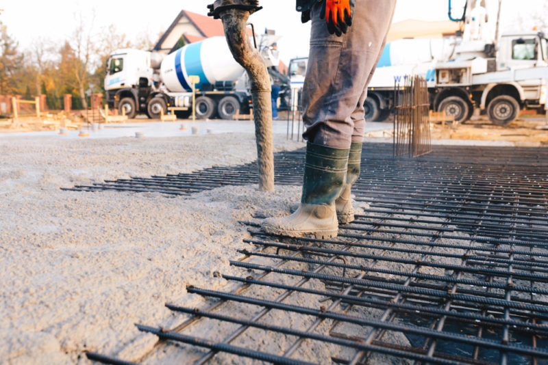 Pardoseli, podele industriale, elecopterizate din beton foto 1
