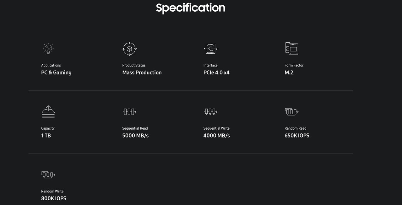 SSD Samsung PM9C1 - 1 TB foto 1