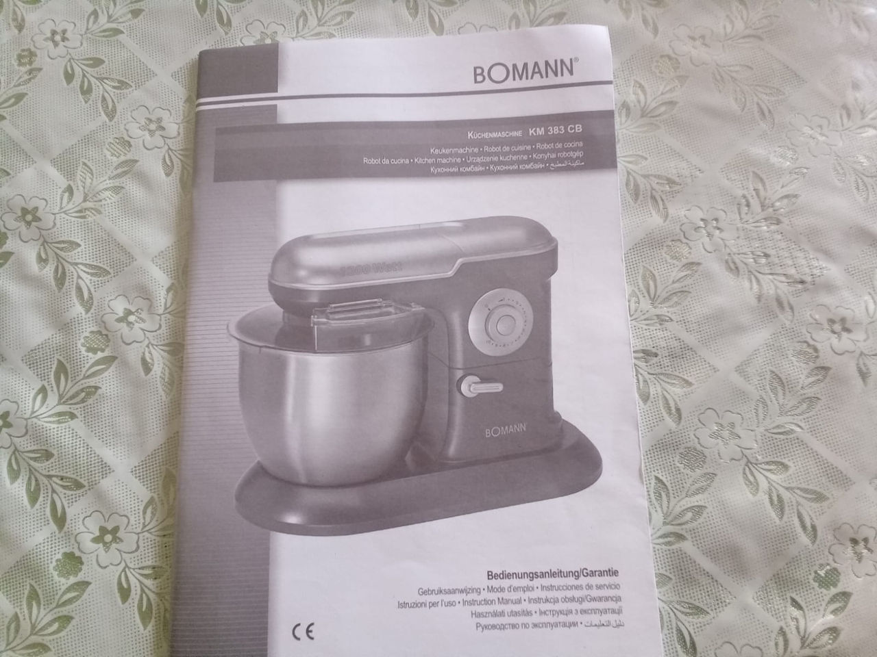 Тестомес Bomann KM 383 CB foto 2