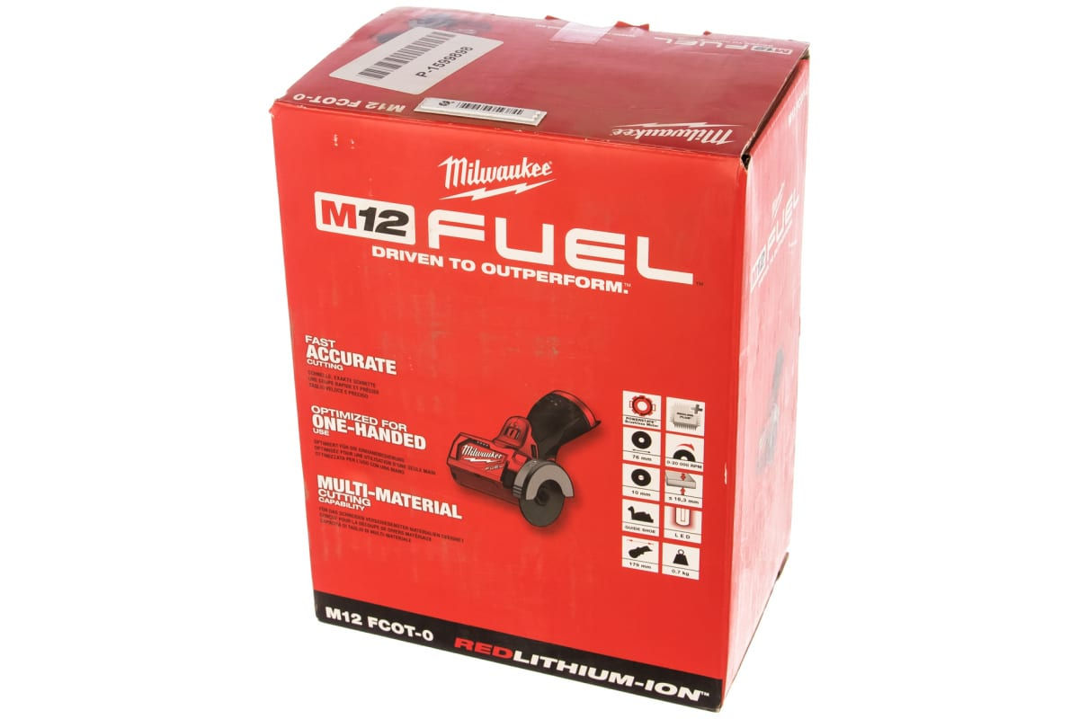 Masina universlala de taiat / аккумуляторная отрезная машина milwaukee m12fcot-0 фото 5